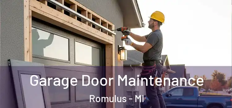 Garage Door Maintenance Romulus - MI