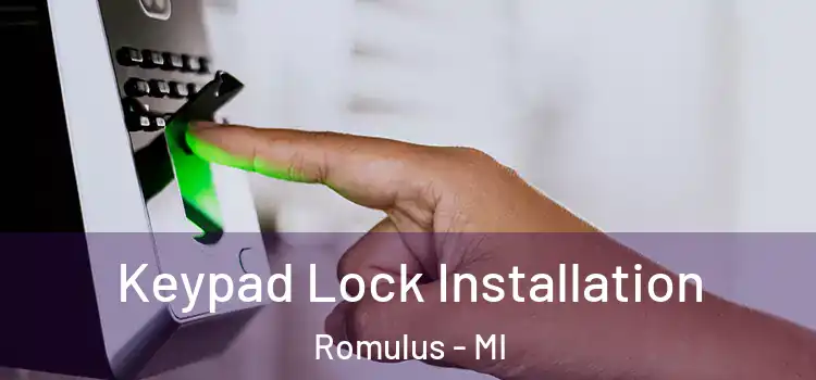 Keypad Lock Installation Romulus - MI